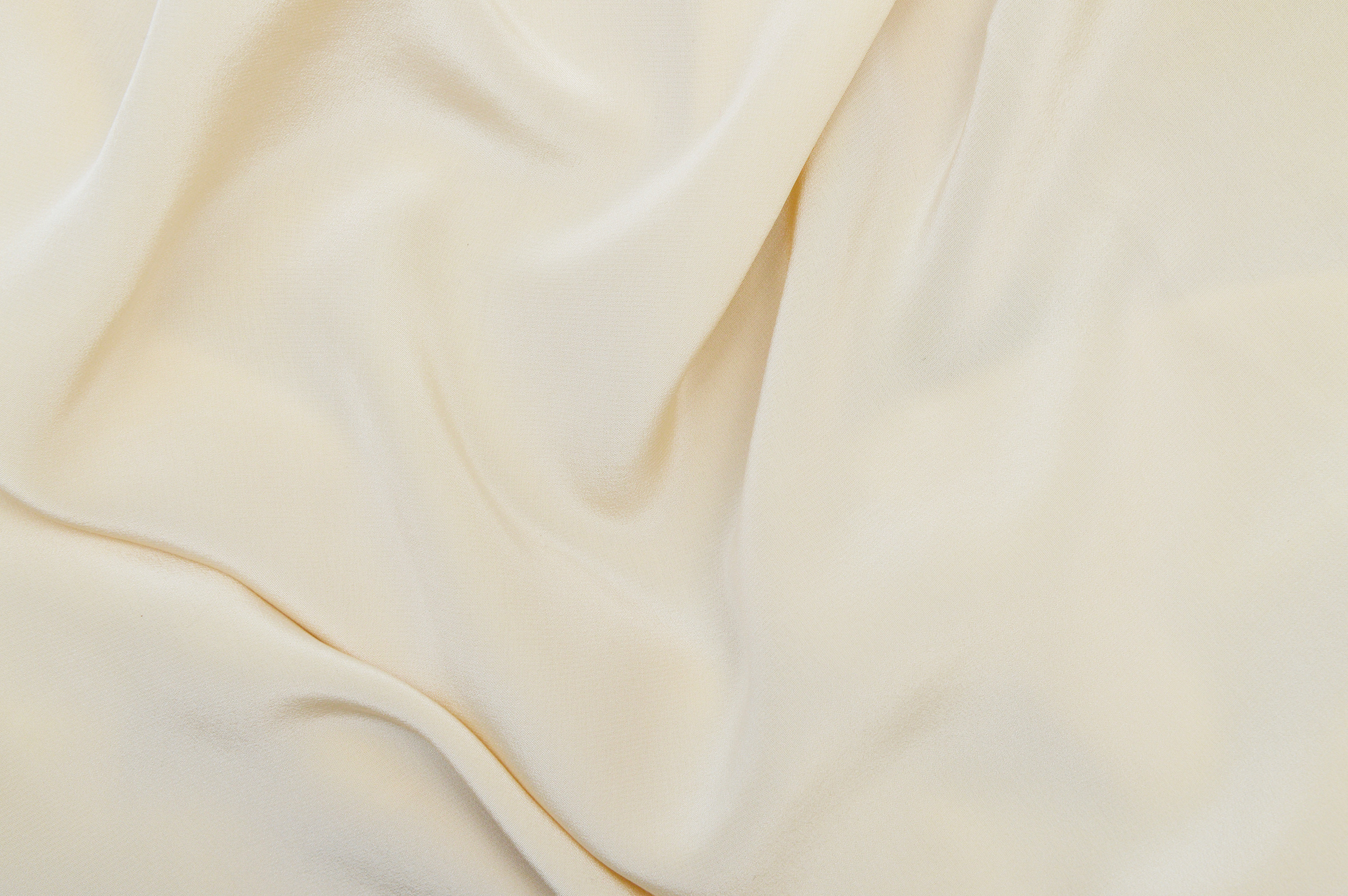 White Crinkled Fabric 